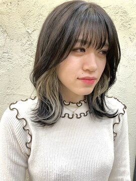 ヒート バイ アンカットラウンジ 渋谷(HEAT by UNCUT&LOUNGE) ダブルカラー/インナーカラー/ケアブリーチ/ハイライト［渋谷］