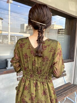 ルブランヘアギャラリー(Le blanc hair gallery) ツインアレンジ