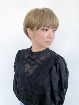 トータルビューティーハウス フラップ ミチ 野田店(total beauty house flap MICHI) 【flap MICHI島田和也】耳かけショート