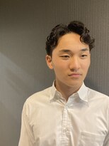 リリー(Lily)&nbsp;センターパート【理容室】大森/センターパート/フェード