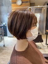 トレ(tre.)&nbsp;ショート/髪質改善/ハイライト/縮毛矯正/酸性縮毛矯正/白髪染め