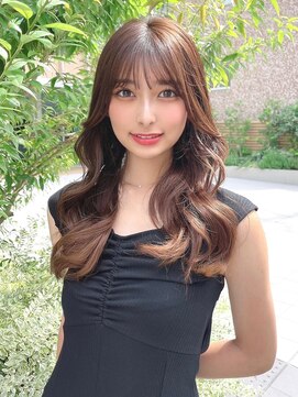 ミラリー トウキョウ(Mirareee Tokyo) 20代30代40代◎韓国ヘアー顔周りレイヤー青髪似合わせカットロブ