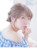 オジコロジ(ojiko.roji)&nbsp;☆ojiko.月曜営業☆ボブ片編み込みアレンジ