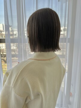 シェノン 武庫之荘(CHAINON) ボブ/ぷつっとボブ/地毛風酸性ストレート/マチルダボブ