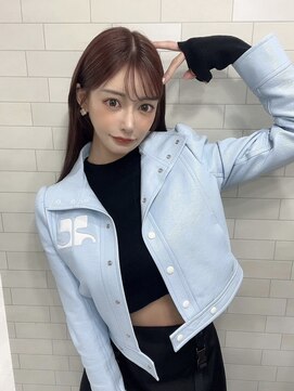 ウィステル エクステ/ブリーチ/渋谷　明日花キララさん