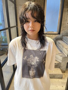 メゾンアミリ(Maison AmiLi) デザインカラー/オリーブベージュ/ウエットヘア【千葉／パーマ】