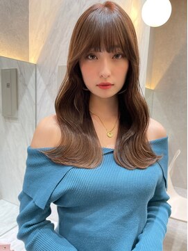 ロンド マーレ 天神大名店(Lond mare) 大人かわいいナチュラルスタイル/顔周りレイヤースタイル