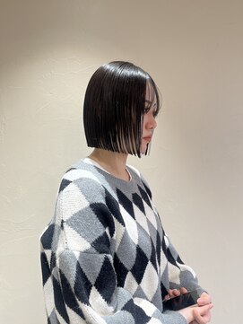 ニコ トウキョウ ヨコハマ(nico) 切りっぱなしボブ/ボブ/ミディアム/ショート