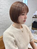 リコバイアフロート(riko by afloat)&nbsp;くびレイヤー/ボブ/ヘルシースタイル/ベージュ