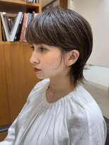 ピークアブー アヴェダ アトレ恵比寿(PEEK-A-BOO AVEDA) 大人可愛いウルフショート/前髪ありショート/20代30代40代ヘア