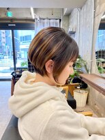 ベンジー 蔵前店(benji)&nbsp;【benji 蔵前】アッシュ×ショートボブ◎蔵前/ショート