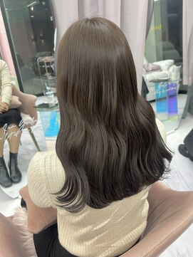 ガーランド(Girland) 【girland】マロンベージュ 韓国風/レイヤーカット