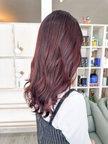 エルフ(elf)&nbsp;ブリーチなしジェルカラー×ローズカラー