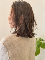 エルガ バイ コバルト(LGA by cobalt)&nbsp;20代30代ナチュラルくびれミディアムレイヤー肩ラインモテ髪