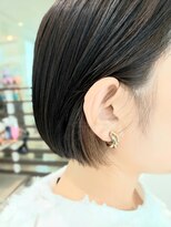 エムコーゾーヘアー(M KOZO hair)&nbsp;【YAMATO】東京/丸の内/大人ショート/大人ボブ/耳かけ