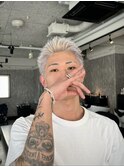 ハイトーンスパイキーショート