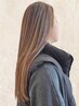 似合わせカット+透明感アディクシーカラー+ミルボントリートメント　￥11000