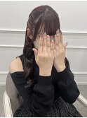 【ヘアメ】タイトめお姉さん♪編み込みハーフツイン＊新井