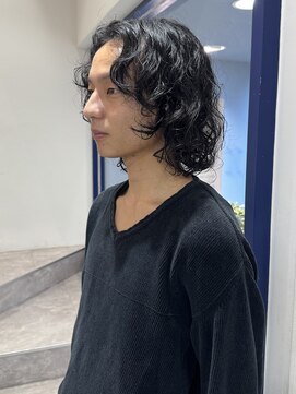 ウクラ バイ レシッド 池袋(uchla by rcid) ロングレイヤーパーマスタイル