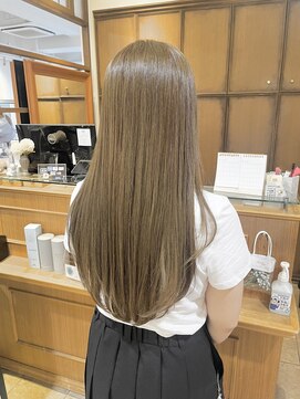 ネオリーブカップ 町田店(Neolive capu) ブリーチ無しオリーブベージュカラー