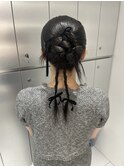 【新宿駅/新宿三丁目/ヘアセット/カチモリヘア】