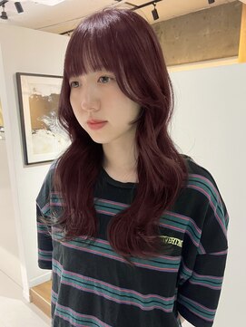 ローレン(LOREN) イメチェン/ホワイトブロンド/外ハネボブ/ワイドバング/栄/久屋