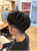 アップバングショート