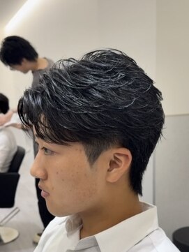 ビカムメンズヘアー 栄店(become men's hair) 名古屋曲がる縮毛矯正/フェザーパーマ／栄