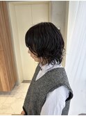 簡単にきまるウルフパーマ