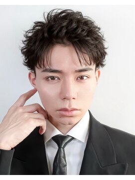 オーシャントーキョー ホワイト 原宿(OCEAN TOKYO WHITE) 刈り上げアップバングビジネスショート短髪アクティブショート