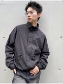 《SOYON》リムレス眼鏡×アクティブショート