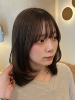 ラヴィズム 名駅店(LUVISM)&nbsp;ショコラベージュ/ブリーチなしダブルカラー/ミディアムレイヤー