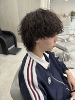 ホワイト(WHITE)&nbsp;波巻きウルフ