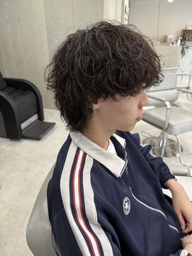 ホワイト(WHITE) 波巻きウルフ
