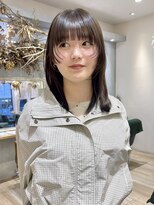 グラッド ナチュラル ヘアー(glad NATURAL HAIR)&nbsp;きりっぱなし×顔周りレイヤー