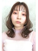 2026 ふんわり質感のくすみカラーウェーブ