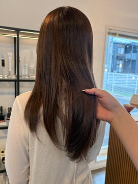 クララジャパン ナベシマ(CLALA JAPAN Nabeshima) グレージュ　艶髪　髪質改善　ブリーチ　ピンクベージュ　韓国風