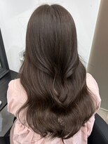 アマテラスゼロ 新宿(AMATELAS zero)&nbsp;艶感オリーブグレージュ/髪質改善/美髪矯正/レイヤーカット/新宿