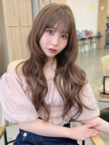 ミリ(mm)&nbsp;10代20代30代レイヤーカット透明感グレージュ髪質改善