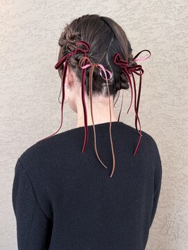 ビファインべクス(Befine becs) 【ヘアアレンジ】ボブでもできる個性派アップセット☆