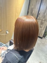 バンブーグラス バイ ユアーズヘアー(Bamboo grass by youres hair)&nbsp;艶と柔らかさを引き出す暖色カラー×ウルトワトリートメント