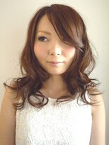 ヘアー フィノ(Hair fino) ふんわりまとまるカールスタイル