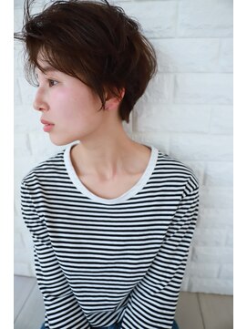 アールヘアーデザイン 藤が丘(r hair design) 藤が丘駐車場完備30代40代横顔美人ショート