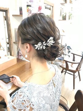ロカット サロン(Roquat Salon) お呼ばれアップアレンジ【ヘアアレンジ　立川/立川南/八王子】