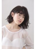 抜け感アンニュイボブ