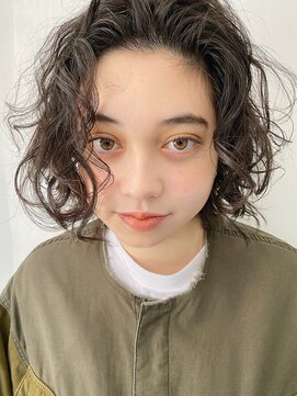 ソイ 下北沢(soi) 雰囲気のあるミックスパーマ ボブ【下北沢】