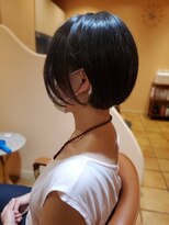 【morio原宿】大人可愛い前下がりショートボブ