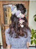 ドライフラワー☆ダウンスタイル