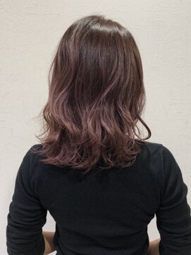 ジェービーヘア 稲毛(jb hair) 白髪染め30代40代黒髪ショートパーマエアリーミディ　【稲毛】