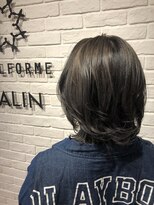 ヘア スパ ビューティー エールフォルム(HAIR SPA BEAUTY YELLFORME)&nbsp;ウルフカット×ブリーチonスモークグレージュ